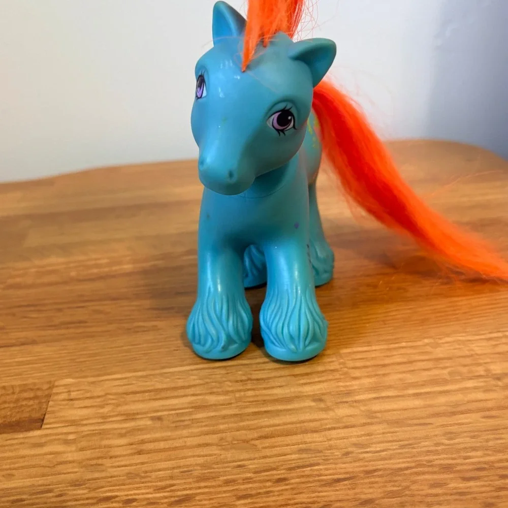 Hasbro My Little Pony G1 Big Brother Barnacle Vintage 1987 Blue Toy Figure